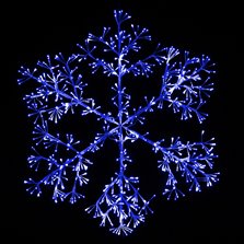 Image of 48" Dynamic RGBWW LED Sparkler Snowflake